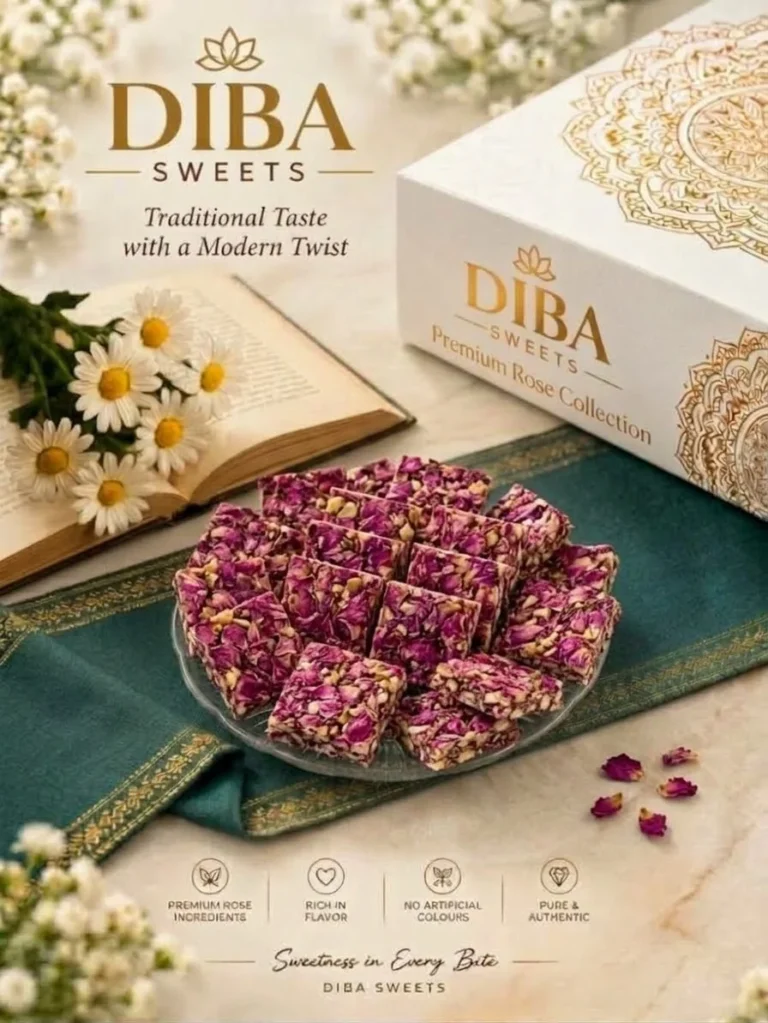 Mix Dryfruit Rose Petal Chikki